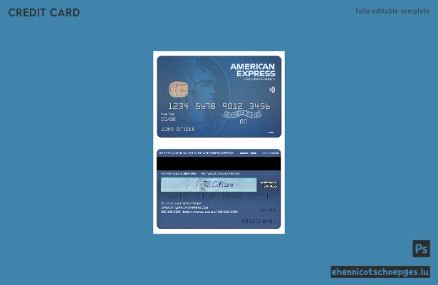 USA Fifth Third Bank American Express Blue Cash Preferred Card – Beispielvorschau
